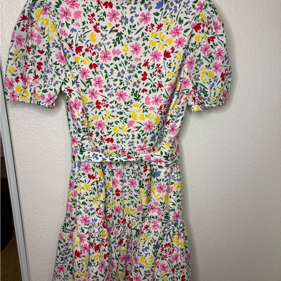 Kate Spade Shoreside Floral Puffy Sleeve Shirtdress, Size Small Made In India - Picture 8 of 12